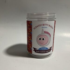 Scentsy Bitty Buddy - Unicorn - Scented with‎ "Black Raspberry Vanilla"
